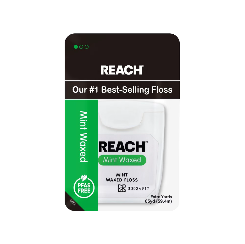 Reach Dental Floss Mint Waxed 55yds