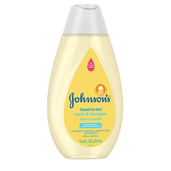 J&J HEAD-TO-TOE WASH & SHAMPOO 13.6 OZ