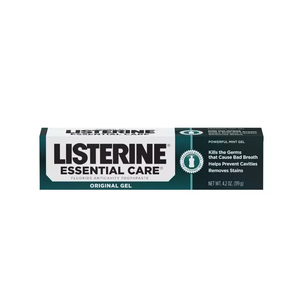 LISTERINE TOOTHPASTE ESSENTIAL CARE GEL 4.2OZ