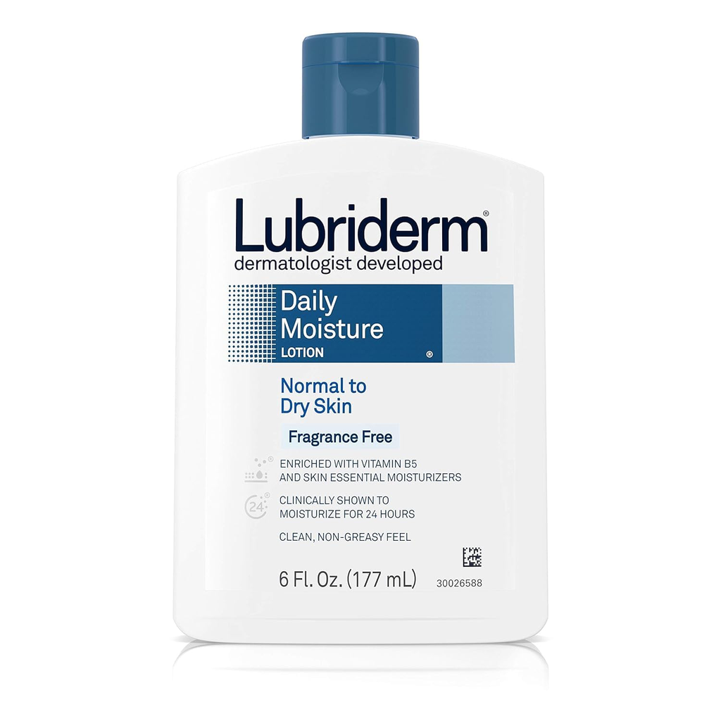 LUBRIDERM DAILY MOISTURE FRAGRANCE FREE 6OZ
