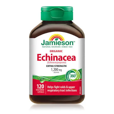 JAMIESON ECHINACEA HIGH POTENCY 1200 MG (120)
