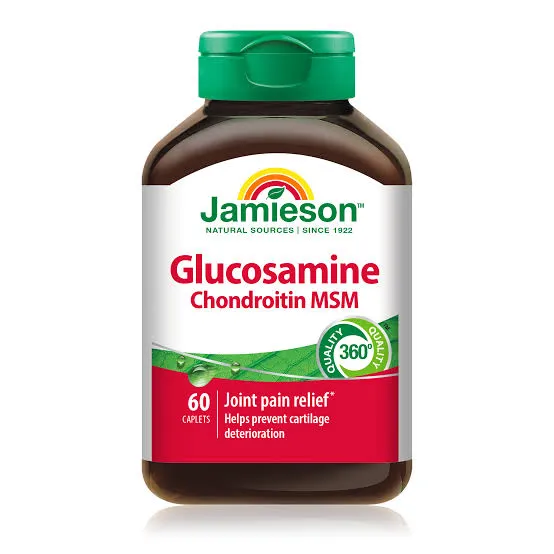 JAMIESON GLUCOSAMINE CHONDROITIN MSM 1300MG (60)