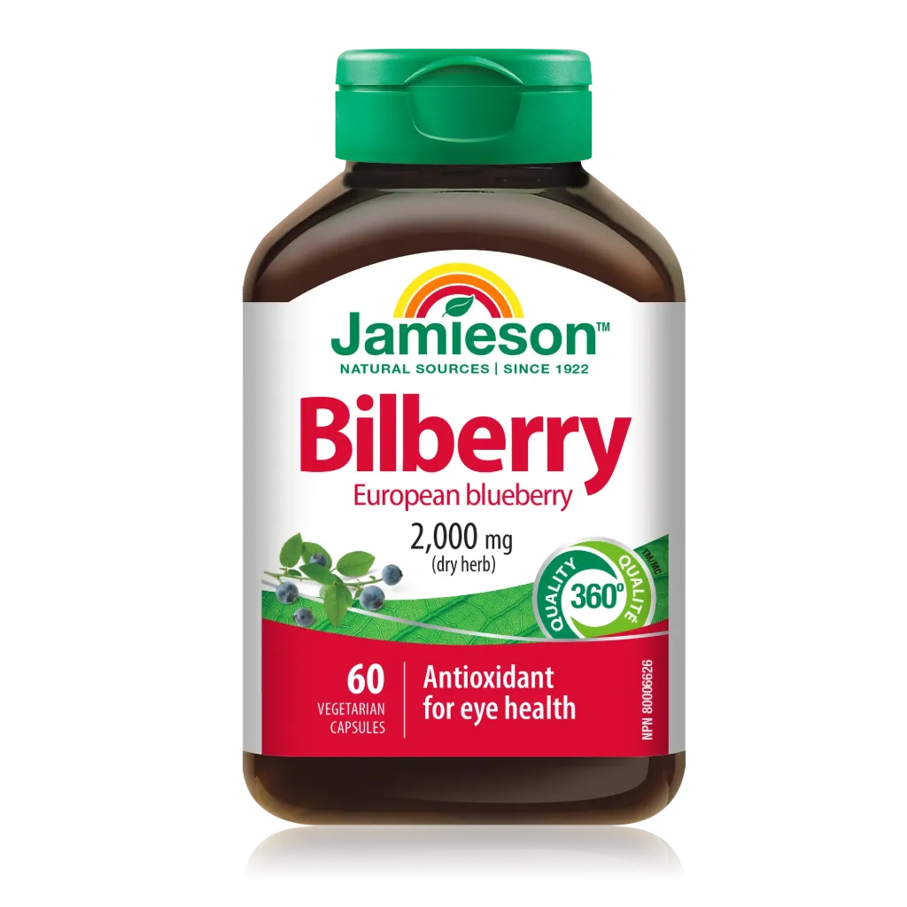 JAMIESON BILBERRY 2000MG (60)