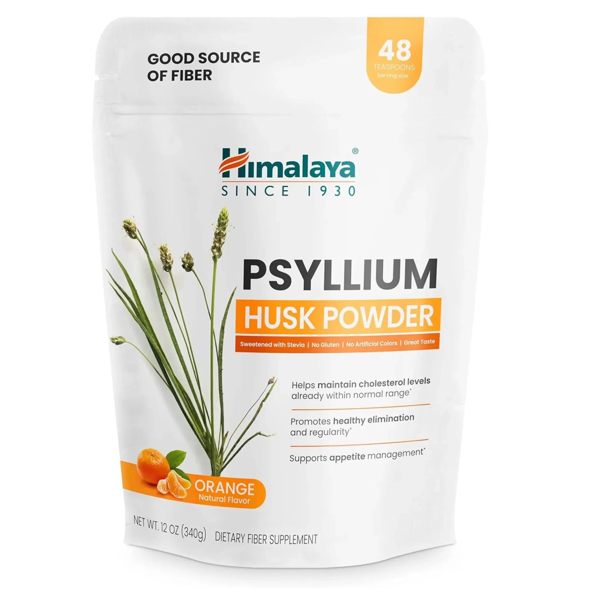 HIMALAYA ORG PSYLLIUM HUSK PWD OR. 340G