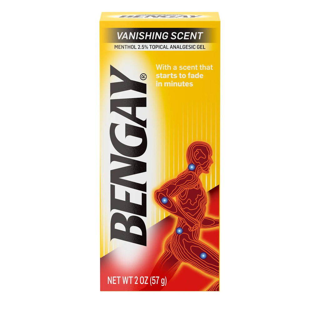 Bengay Vanishing Scent Gel