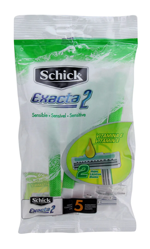 Schick Exacta 2 Sensitive 5ct male