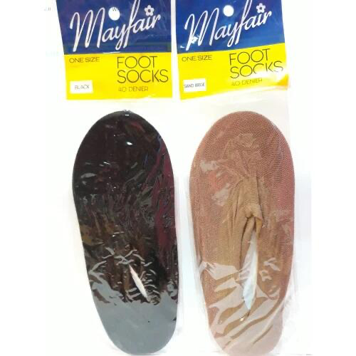 Mayfair Foot Socks Sand Beige